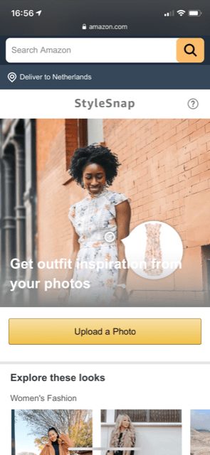 amazon stylesnap visual search