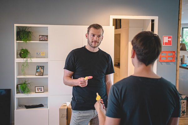 Tinder avonturen kantoor
